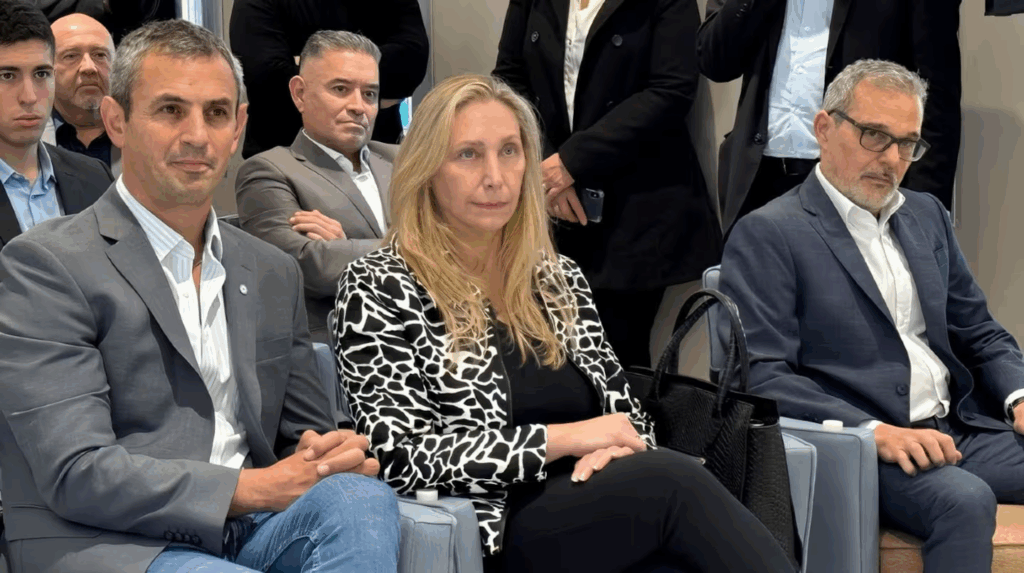 Karina Milei, Mario Russo y Martín Menem, lanzaron el sistema de voucher vinculados con el sector de la Salud